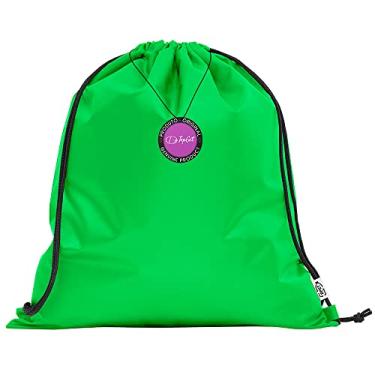 Imagem de Mochila tipo Saco Gym Sack em rPet 37x41cm Elche TopGet (Verde)