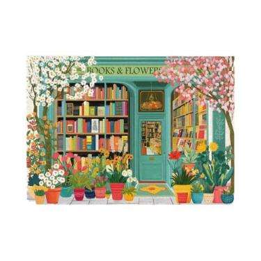 Imagem de Quebra-Cabeça De Flores De Primavera 120 300 500 1000 Peças Paisagem D