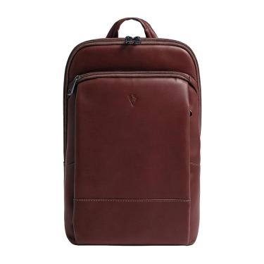 Imagem de Mochila masculina slim para notebook couro italiano Otávio-Masculino
