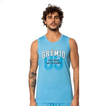 Imagem de Camiseta Regata Grêmio Basquete Esportiva Imortal-Masculino