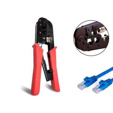 Imagem de Alicate Crimpador Para Conectores RJ11/45 5470 Lotus Plus