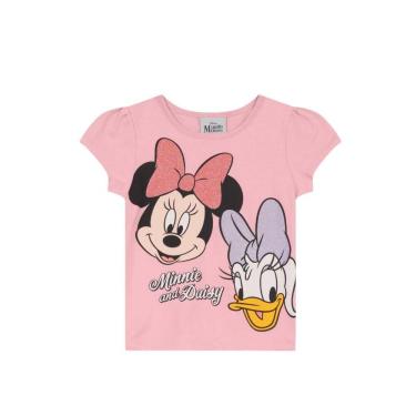 Imagem de Blusa infantil menina da Minnie Mouse com glitter Brandili