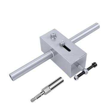 Imagem de Jectse Extrator de Fio, Dispositivo de Rosqueamento de Fio de Furadeira Elétrica Com Adaptador de Broca de 10 Mm para Cabo de 3-8 Mm, Liga de Alumínio de Aço Inoxidável, Rosqueamento