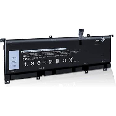 Imagem de 8N0T7 Batería para portátil Compatível com Dell XPS 15 9575 15-9575-D1605TS 15-9575-D1805TS Precision 5530 2-in-1 P73F Series 8NOT7 TMFYT 0TMFYT 11.4V 75Wh 6254mAh 6-Cell