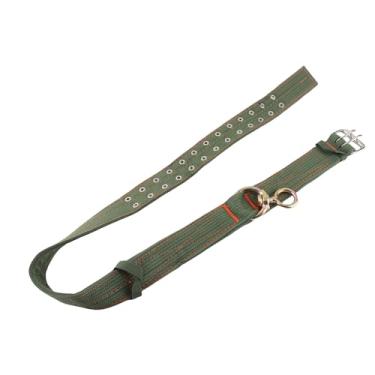 Imagem de ZJchao Gola de Cabra, Colarinho de Cano de Panturrilha de 4 Camadas Com 2 Linhas de Buckle de Fivela de Metal Suprimentos de Berço para Cavalos para Cavalos Ovelha de Gado de Gado etc. Animais de Fazenda Animais de Estimação (M adequado para corda 1/2 polegada, 1 polegada)