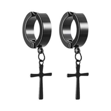 Imagem de Conjunto De Brincos Magnéticos Punk Masculinos, Brincos Falsos Em Form