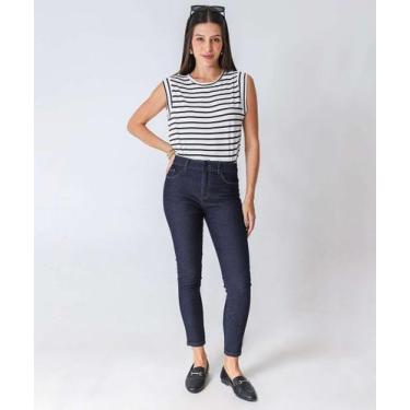 Imagem de Calça Jeans Skinny Feminina Amaciada Biotipo Azul-48058, 38, Jeans Azu