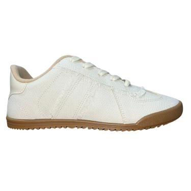 Imagem de Tênis Casual de Lona Feminino Moleca 5818.204 Branco-Feminino