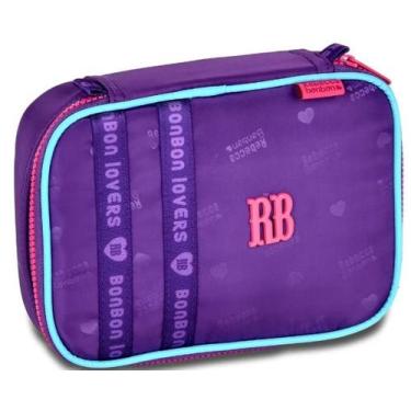 Imagem de Estojo Box Escolar Feminino Urban Mix Rebecca Bonbon Coleção 2026, Rox
