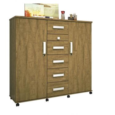 Imagem de Cômoda Roma Amêndoa - Lukaliam Móveis