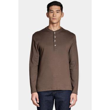 Imagem de Camiseta Aramis Manga Longa Portuguesa Suedine Verde Militar-Masculino