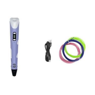 Imagem de Caneta De Impressão 3D Com Display LED De 9M, Ferramenta De Pintura Tr