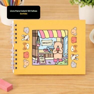 Imagem de Livro Para Colorir 50 Folhas - Sortida - TOP RIO