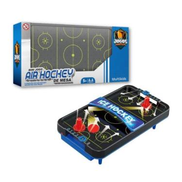 Imagem de Mini Jogo de Hockey de Mesa (Air Hockey) +5 Anos Multikids - BR2491