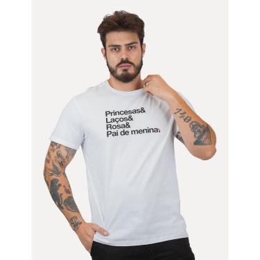 Imagem de Camiseta Reserva Masculina Regular Pai De Princesa Branca-Masculino