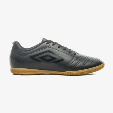 Imagem de Chuteira Futsal Class Umbro Unissex, Preto, 43, Unissex