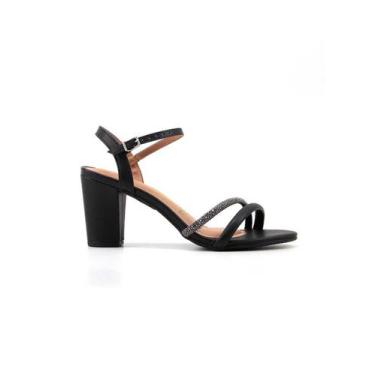 Imagem de Sandalia Salto Vizzano 6262-100 Preto, 39