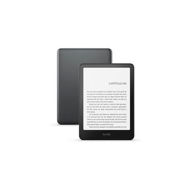 Imagem de Kindle Paperwhite Amazon 7", 32GB, Tela antirreflexo, Bateria que dura semanas, À Prova d'água, Preto - B0CFPHTMDX