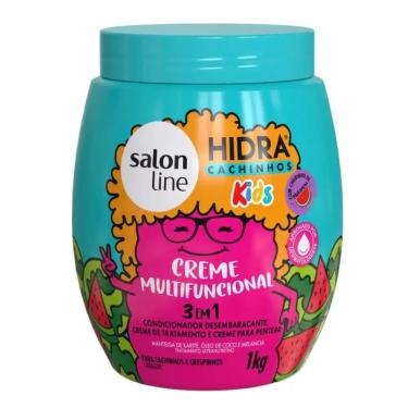 Imagem de Creme Multifuncional 3 em 1 Hidra Kids Cachinhos Salon Line 1kg