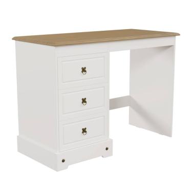 Imagem de Escrivaninha 3 Gavetas Crene/Carvalho