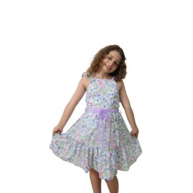 Imagem de Vestido infantil menina - Lausalê, Verde, 10