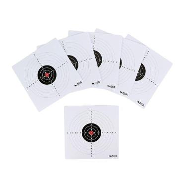 Imagem de Alvo Para Airguns Airsoft Preto 140x140mm Pct Com 10un - Qgk