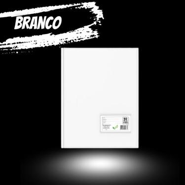 Imagem de Pasta Catálogo Organizadora OEM com Visor Resistente à Água Tamanho A4 com 50 Plásticos Internos Branco