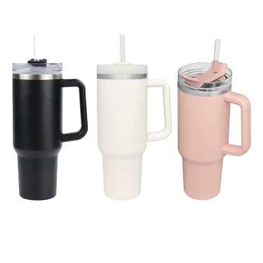 Imagem de Tumbler Térmico Colorido 1 e 2l Copo com Isolamento Duplo para Bebidas em Aço Inoxidáve...