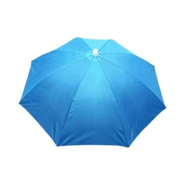 Imagem de Chapéu De Sol Portátil E Dobrável À Prova d'Água, Anti-UV, Guarda-Chuv