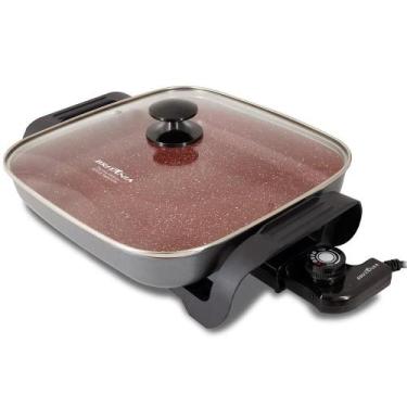 Imagem de Panela Elétrica Multifunções Britânia BPE06 Redstone 3,5L Cerâmica Ant