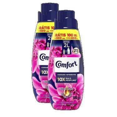 Imagem de kit 2 Amaciante Concentrado Comfort Brisa Elegante 500ml