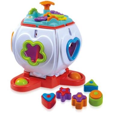 Imagem de Brinquedo Educativo Pentaformas C/SOM e Blocos - Maral