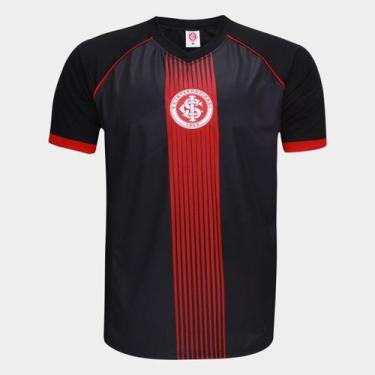 Imagem de Camiseta Internacional Impact Masculina - ALVI RUBRO, Preto, Vermelho,