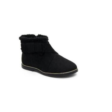 Imagem de Bota Infantil Cano Curto Molekinha Camurça Preto 2706.200, Preto, 22