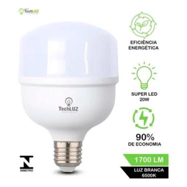 Imagem de Lâmpada Led Bulbo 20W (TechLuz)