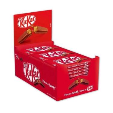 Imagem de Chocolate Kit Kat ao Leite 24 unidades 41,5g - 1 Display