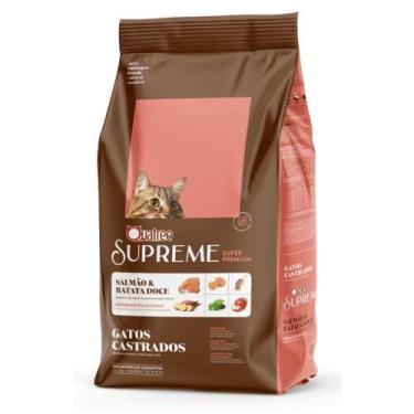 Imagem de Ração Quatree Supreme Gatos Castrados Sabor Salmão 10,1kg - GRANVITA P