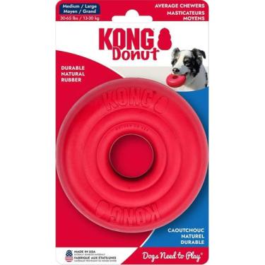 Imagem de Brinquedo Mastigável Para Cães Kong Donut MEDIUM / LARGE