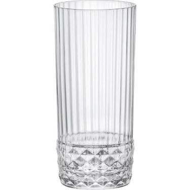 Imagem de Copo America 20s Bormioli Rocco 16x7x7cm Vidro Transparente 490ml 6pçs