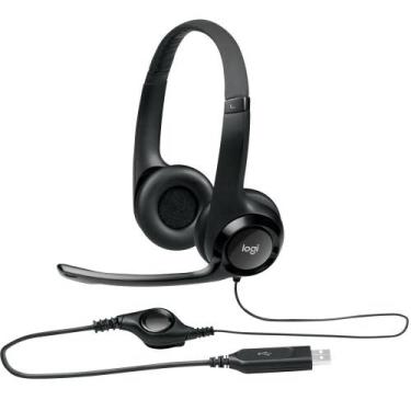 Imagem de Fone de ouvido onear Logitech H390 preto