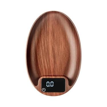 Imagem de Balança De Grãos De Café Walnut Com Precisão De 0,1g, Estilo Italiano,