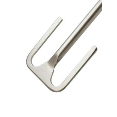 Imagem de Agitador Âncora U com 50mm e haste de 350mm em aço inox 316L - Só Héli