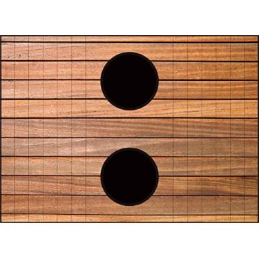 Imagem de Esteira Personalizada Madeira - EST0468 Tuddo Decor multi-colored Tamanho único