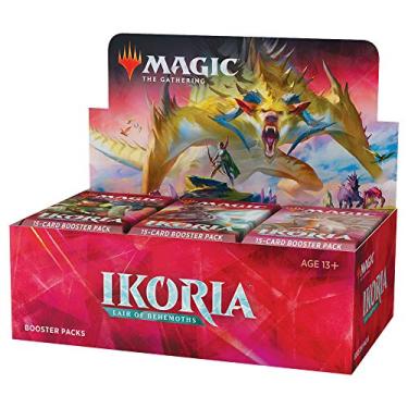 Imagem de Magic The Gathering Ikoria Terra de Colossos Draft Booster Display, Português BR, Caixa 10 Unidades