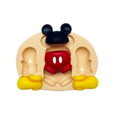 Imagem de Confeitaria dos moldes, F598 MOLDE DE SILICONE KIT RATINHO CONFEITARIA ARTESANATO