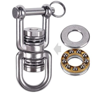 Imagem de BeneLabel Swing Swivel com 2 Bearing, 360° Rotação, 770LB Capacidade, Acessório de Balanço mais Seguro para Web Tree Swing, Aerial Dance, Balanço Infantil, Conjunto de Yoga Swing