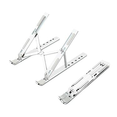 Imagem de Suporte para laptop MaxBook Pro, suporte dobrável de liga de alumínio para tablet, suporte para notebook