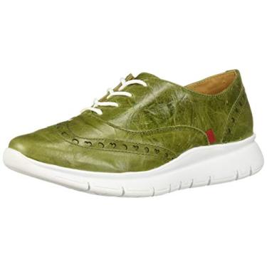Imagem de MARC JOSEPH NEW YORK Mocassim feminino de couro Greene St. Extra leve, Esmagamento verde-limão, 10.5