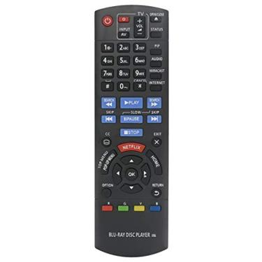 Imagem de Novo controle remoto de substituição N2QAYB000953 para leitor de discos Blu-ray Panasonic DMP-BDT460 DMP-BDT360 DMP-BDT361