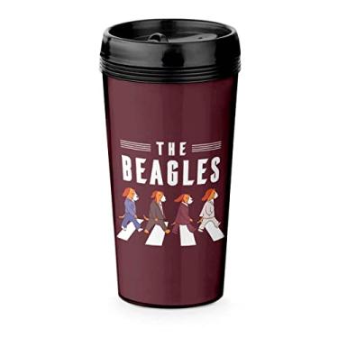 Imagem de Copo Viagem 520ml The Beagles Marrom